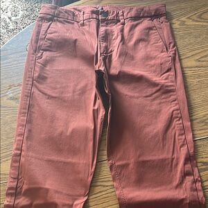 Lululemon Athletica Brown and Orange Chinos